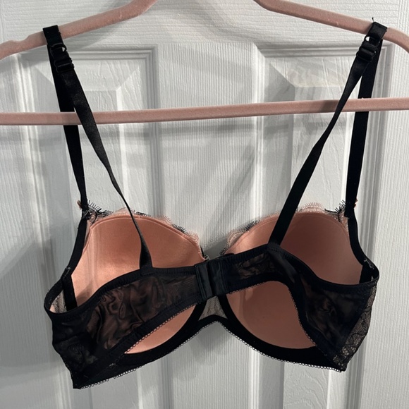 b.tempt'd bra 953261 38D pink with black lace over underwire - Picture 4 of 6